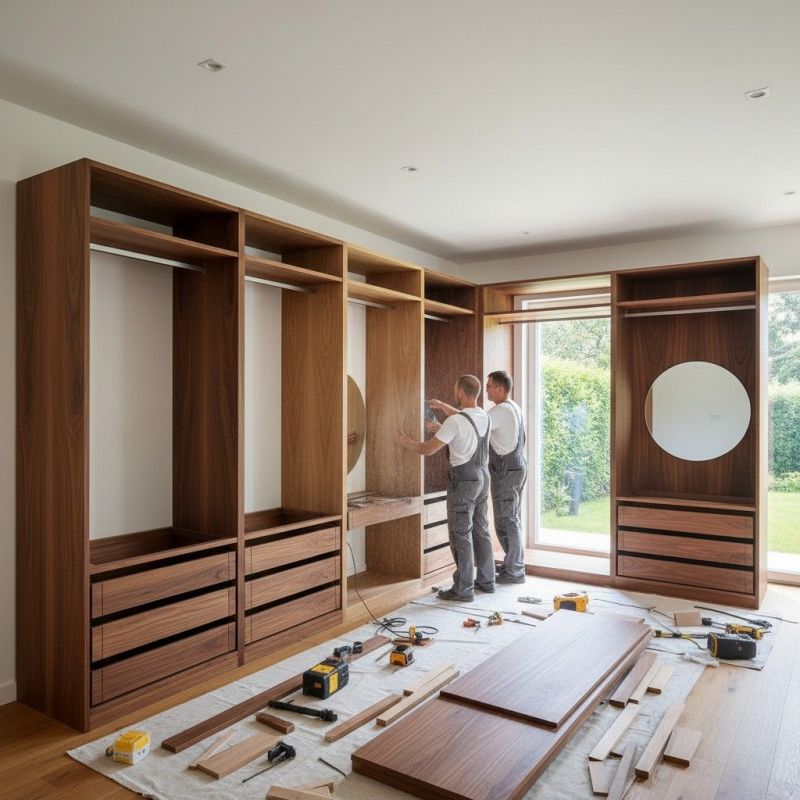 Built In Bookcase Installation in Annapolis, MD