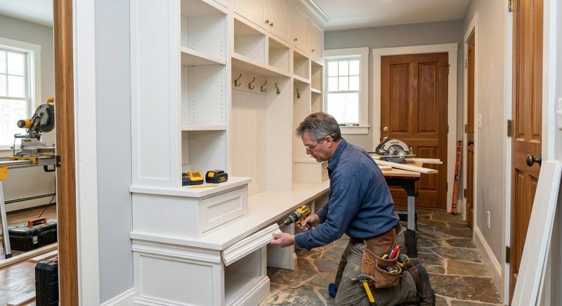 Built In Tv Cabinetry in Frederick, MD