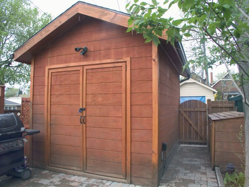 Cedar Shed Installation in Wilmington, NC