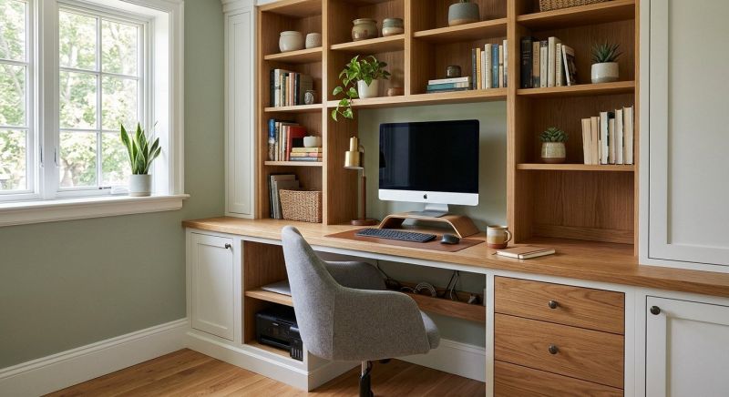 Custom Desk Installation in Durham, NC