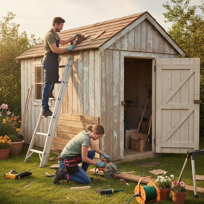 Shed Roof Repair in Olathe, KS